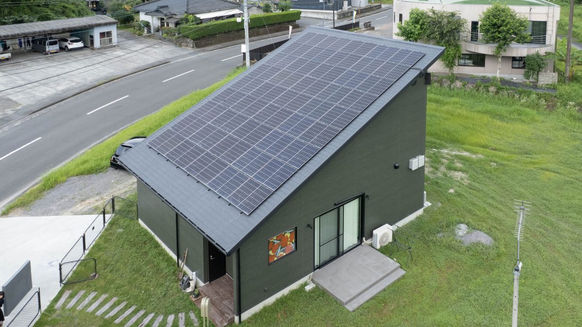 施工事例:明るく暮らせる、太陽光いっぱいのお家