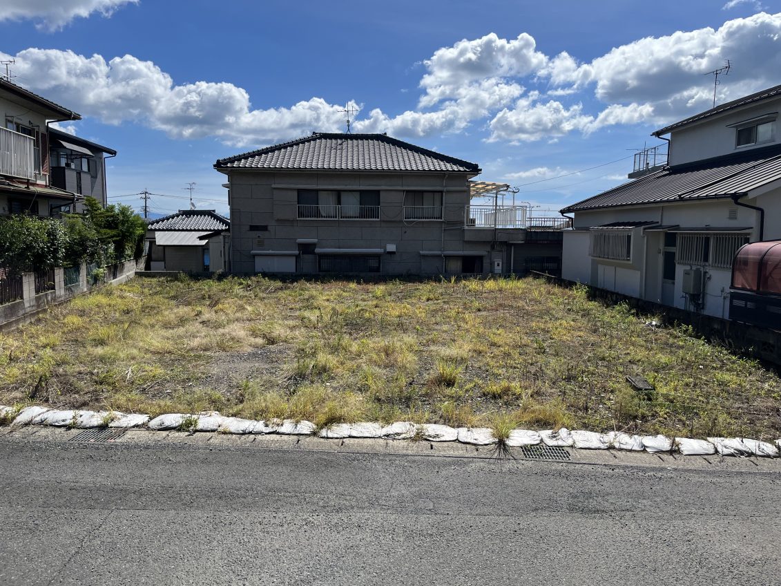 坂之上8丁目2区画　売土地