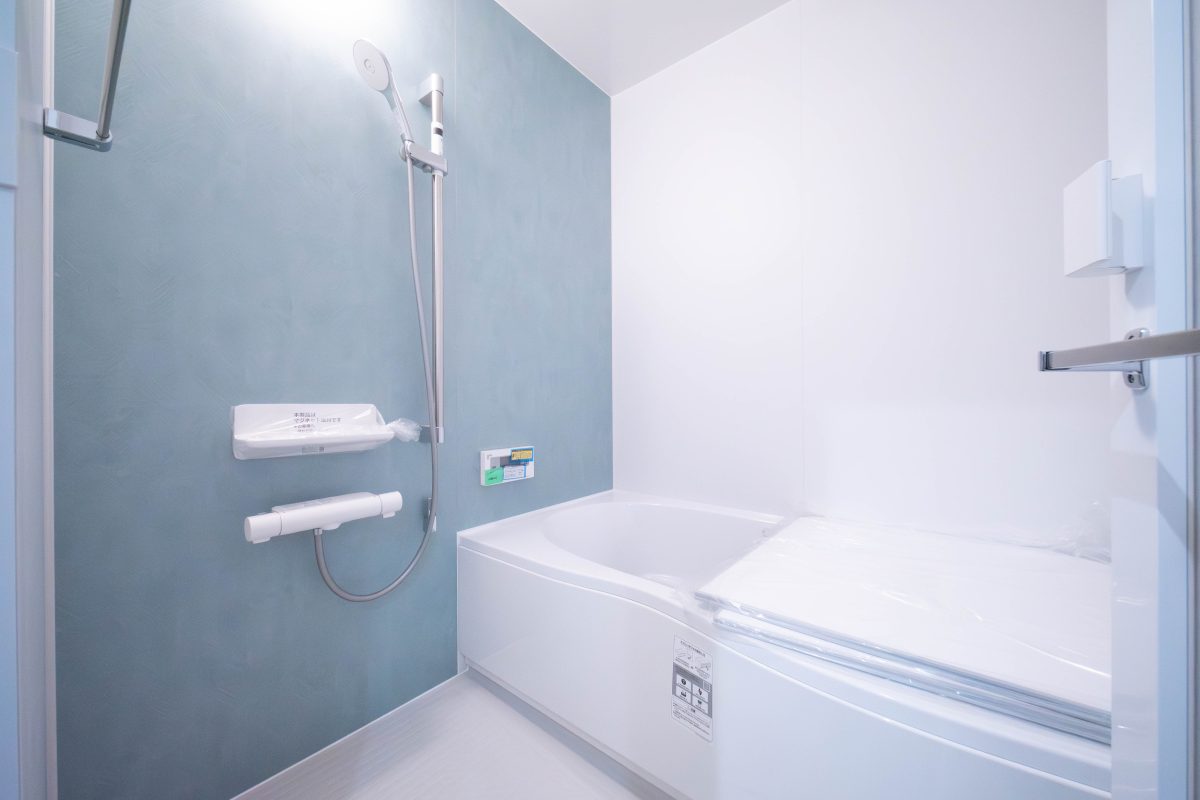 施工事例：落ち着きのグリーンが彩る、上質なリビング空間