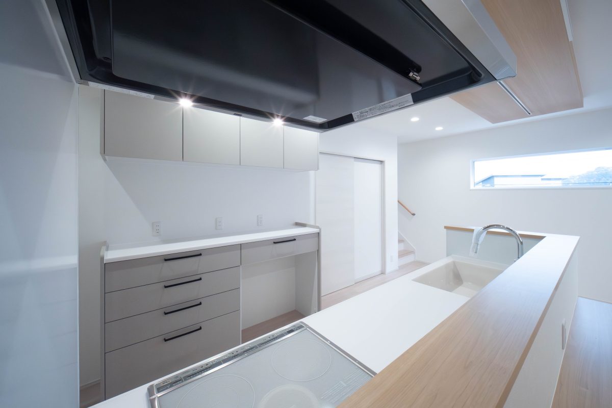 施工事例:明るいLDKを中心に広がる、整った暮らしのお家