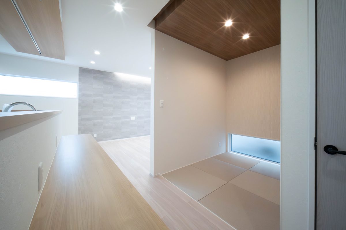 施工事例:明るいLDKを中心に広がる、整った暮らしのお家